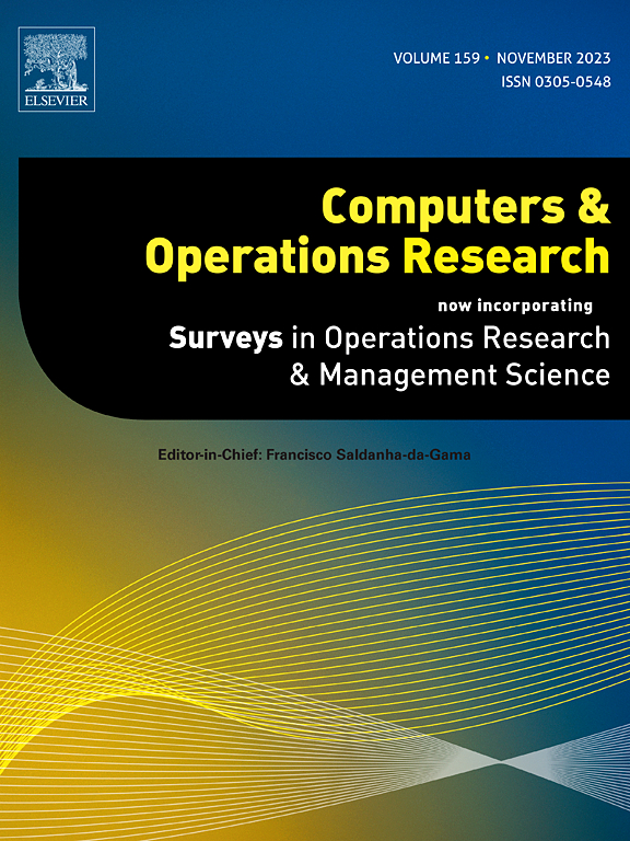 Go to journal home page - Computers & Operations Research